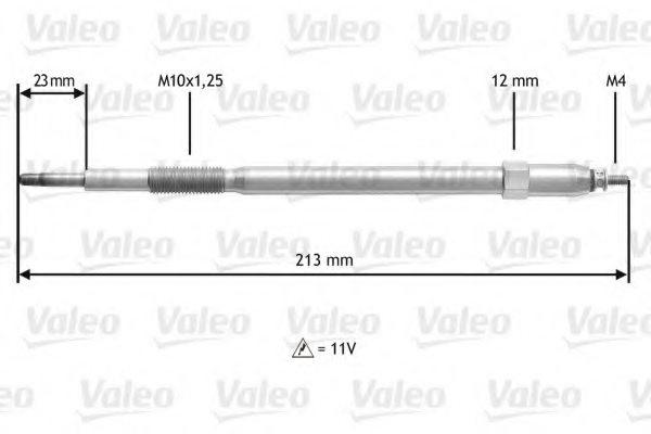 VALEO 345221 Glow Plug